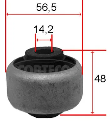 Mounting, control/trailing arm (WG1923669)