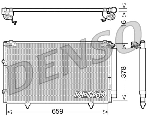 Condenser, air conditioning (WG1917566)