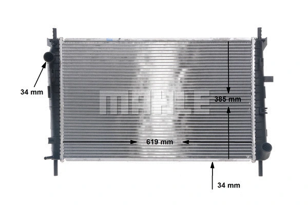 Radiator, engine cooling