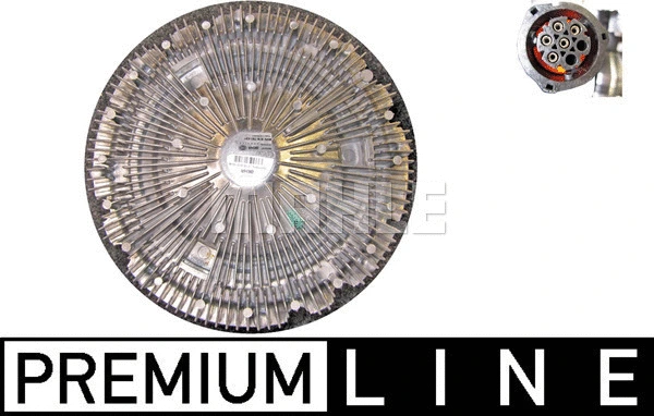 Clutch, radiator fan