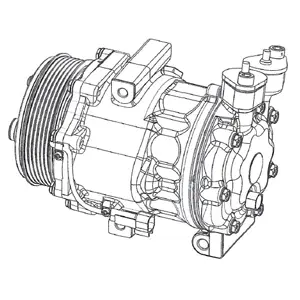 Compressor, air conditioning (WG2039832)