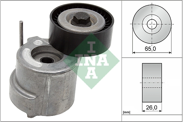 Belt Tensioner, V-ribbed belt (WG1253534)