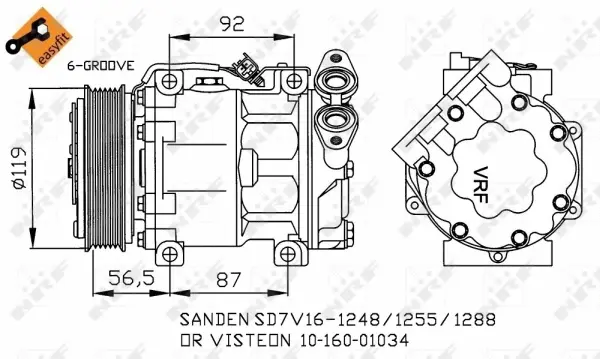 Compressor, air conditioning