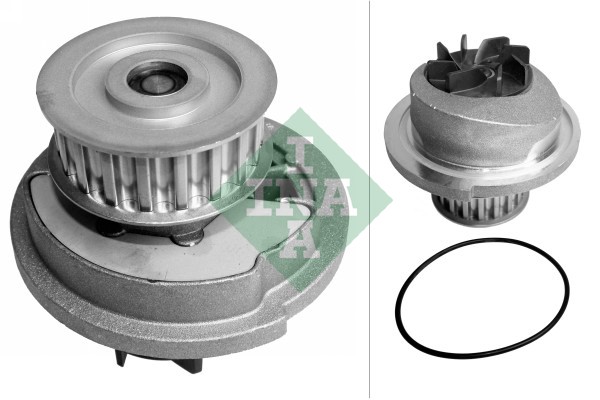 Water Pump, engine cooling (WG1780758)