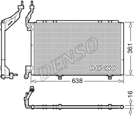 Condenser, air conditioning (WG1917246)