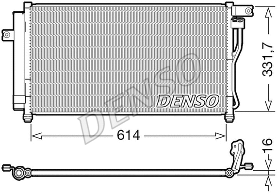 Condenser, air conditioning (WG2169968)