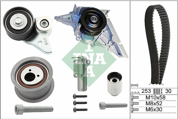 Water Pump & Timing Belt Kit (WG2202756)