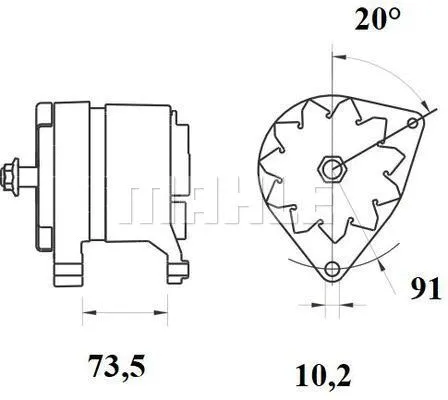 Alternator (WG2203034)