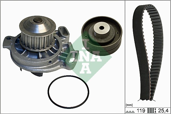 Water Pump & Timing Belt Kit (WG1710014)