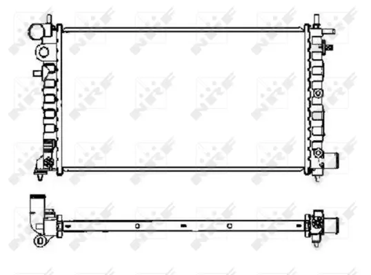 Radiator, engine cooling