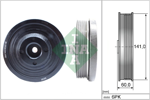 Belt Pulley, crankshaft (WG2136892)