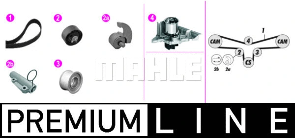 Water Pump & Timing Belt Kit