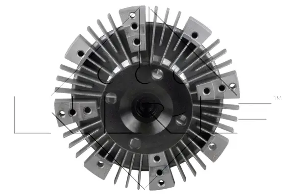 Clutch, radiator fan