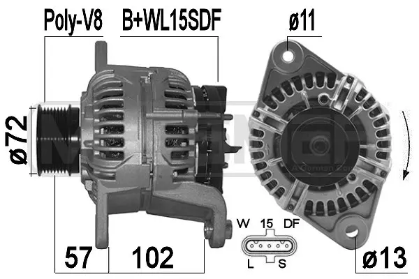 Alternator (WG2011419)