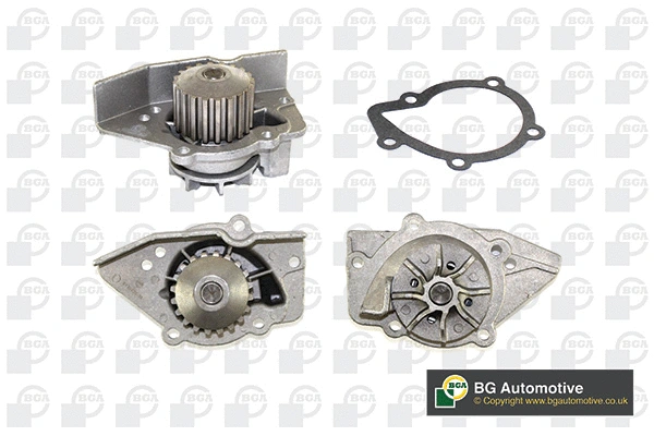 Water Pump, engine cooling (WG1489038)