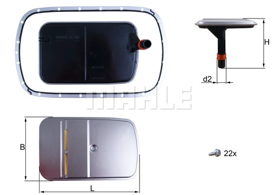 Hydraulic Filter, automatic transmission (WG2325893)