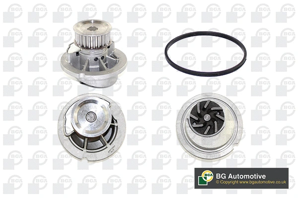 Water Pump, engine cooling (WG1489143)