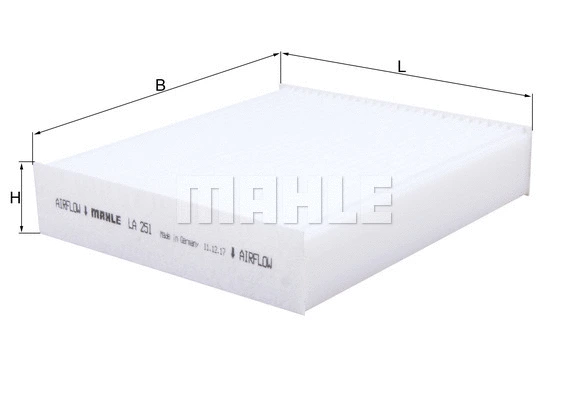 Filter, cabin air (WG1215325)