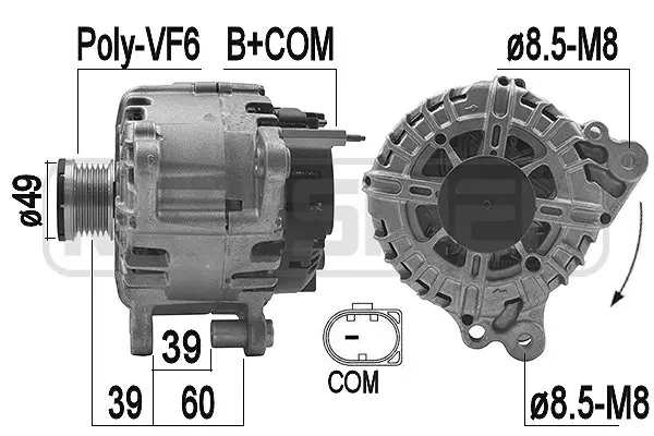 Alternator (WG2011184)