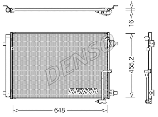 Condenser, air conditioning (WG2169898)