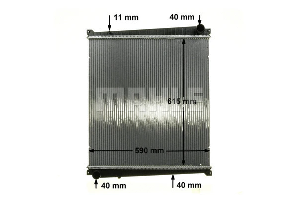 Radiator, engine cooling