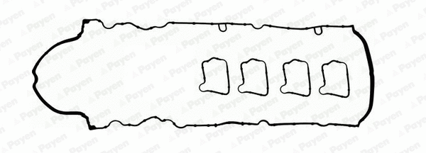Gasket Set, cylinder head cover (WG2202382)