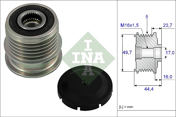 Alternator Freewheel Clutch (WG1253594)