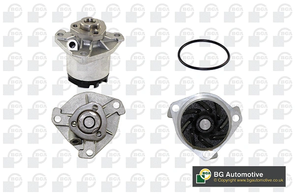 Water Pump, engine cooling (WG1488597)