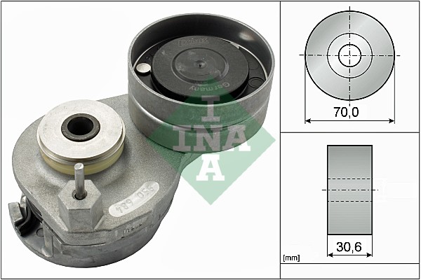 Belt Tensioner, V-ribbed belt (WG1710195)