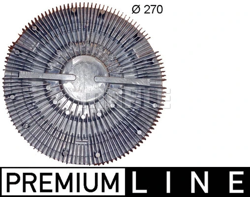 Clutch, radiator fan