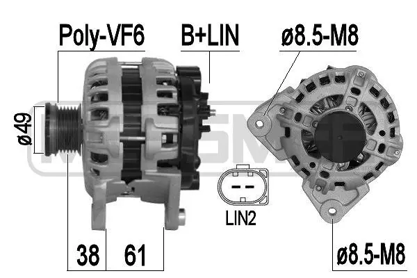 Alternator (WG2011322)