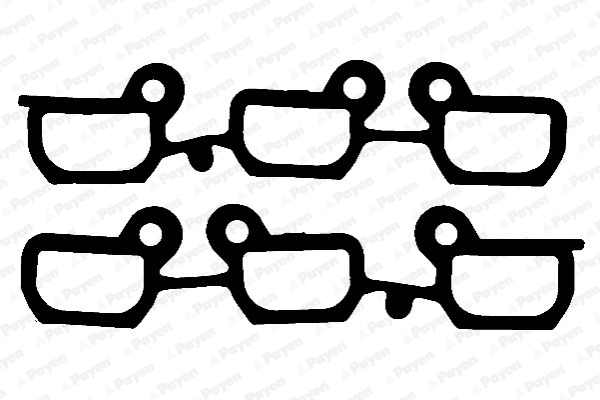Gasket Set, intake manifold (WG1091022)