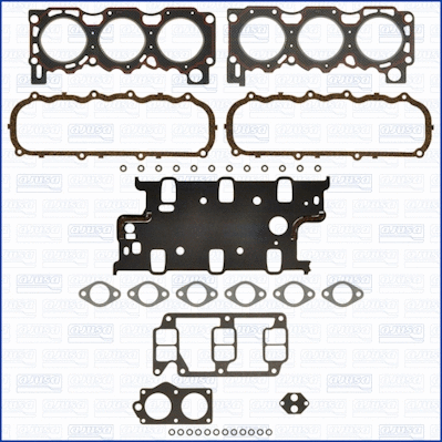 Gasket Kit, cylinder head (WG1166584)