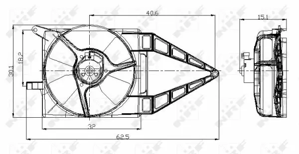 Fan, engine cooling