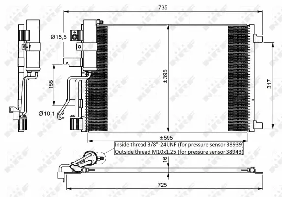 Condenser, air conditioning (WG2161244)