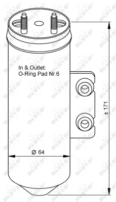 Dryer, air conditioning (WG2159963)