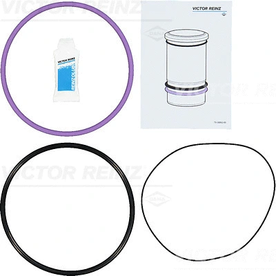 O-Ring Set, cylinder sleeve (WG1243426)
