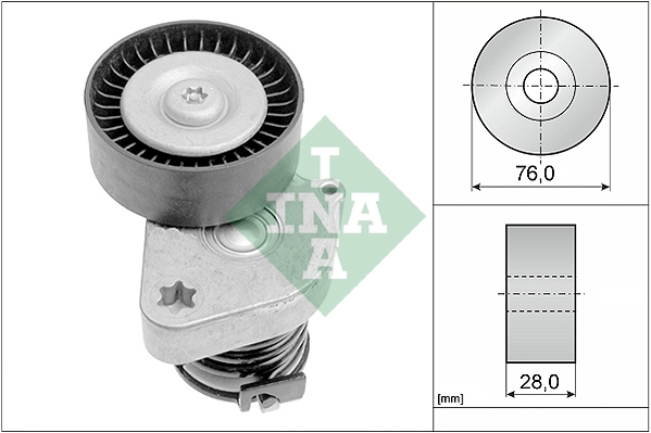 Belt Tensioner, V-ribbed belt (WG1253327)