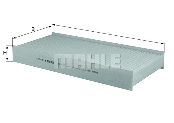 Filter, cabin air (WG1215407)
