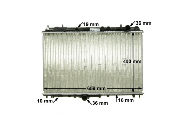 Radiator, engine cooling