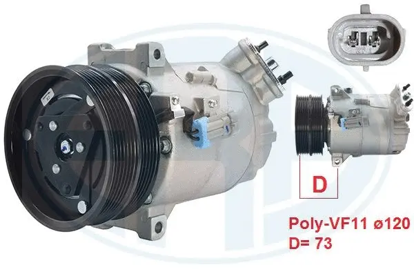 Compressor, air conditioning (WG2017152)