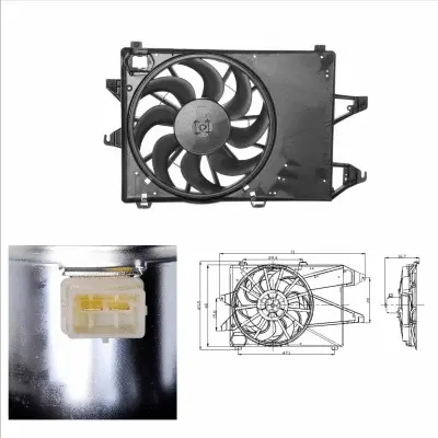 Fan, engine cooling (WG1720107)