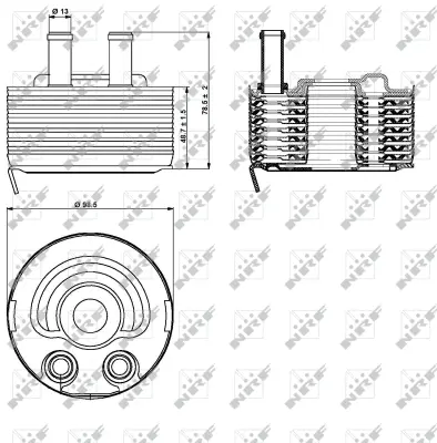 Oil Cooler, engine oil
