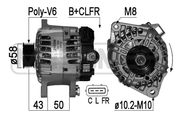 Alternator (WG2011770)