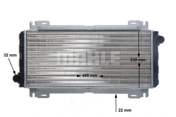 Radiator, engine cooling