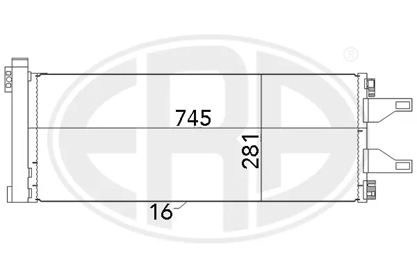 Condenser, air conditioning (WG2016633)