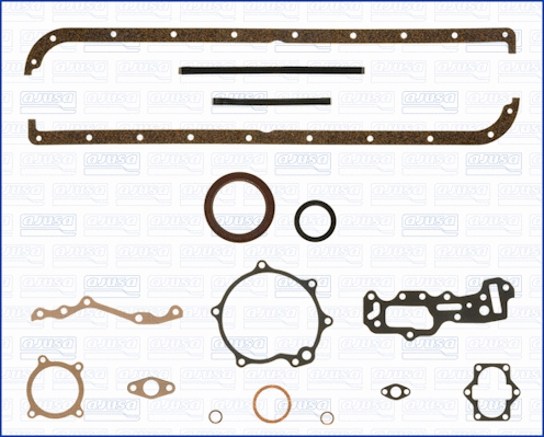 Gasket Kit, crankcase (WG1168118)