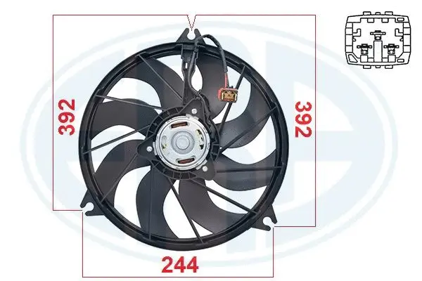 Fan, engine cooling (WG2101508)