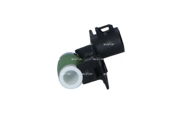 Series resistor, electric motor (radiator fan)