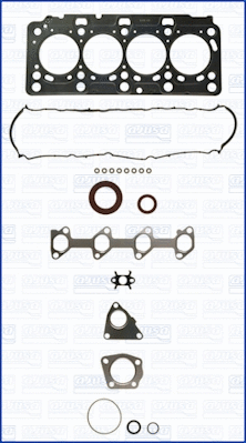 Gasket Kit, cylinder head (WG1453928)